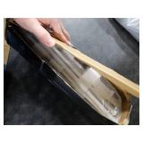 Tesmirror RV Refrigerator Tension Rods Tension Bars RV Fridge Bars Kitchen Accessories Refrigerator Accessories, 15.8-27.6 Inch, White