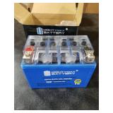 12-Volt 11.2 Ah 230 CCA GEL Rechargeable Sealed Lead Acid (SLA) Powersports Battery