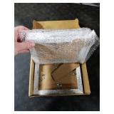 iRahmen 5x7 Picture Frame Set of 4, High Definition Glass Distressed White Frame, 5 x 7 Wood Photo Frames for Tabletop Display and Wall Mounting