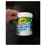 Crayola Air Dry Clay (5lbs), Teacher Supplies, Natural White Modeling Clay for Kids, Sculpting Material, Bulk Craft Supplies for Art Classrooms