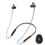 MIPEACE Bluetooth Noise Reduction Headphones, Magnetic Custom-fit Safety Wireless Neckband headphones-29db Noise isolating Work Earbuds Earphones with mic and Control,IPX4 sweatproof 13+Hour Playtime