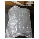 ENJOHOS 100% Cotton Linen Quilt Twin/Twin XL, Twin Cotton Quilt, Dark Grey Bedspread Coverlet, Reversible Lightweight Twin Quilt Bedding Set with Sham for All Season (2 Pieces, 68x86)