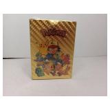 FACTORY SEALED - Factory Sealed-Pokemon Gold Cards Packs Vmax V EX GX Rare Golden Cards Deck Box Gold Foil Card for Fans/Kids/Collectors Gifts(Gold)-UNAUTHENTICATED