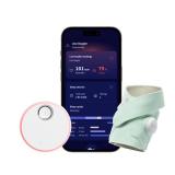 APPEARS NEW - Owlet Dream SockÂ® - FDA-Cleared Smart Baby Monitor - Track Live Pulse (Heart) Rate, Oxygen in Infants - Receive Notifications - Mint  - Retail: $230