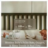 APPEARS NEW - Owlet Dream SockÂ® - FDA-Cleared Smart Baby Monitor - Track Live Pulse (Heart) Rate, Oxygen in Infants - Receive Notifications - Mint  - Retail: $230