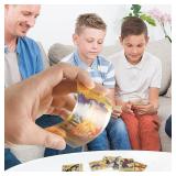 FACTORY SEALED - 86 PCS Pokemon Gold Cards Packs Vmax V EX GX Rare Golden Cards Deck Box Gold Foil Card for Fans/Kids/Collectors Gifts (Gold)- UNAUTHENTICATED