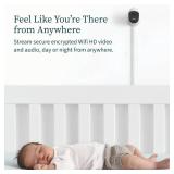 Owlet Cam 2 (Gen 2) Smart Baby Monitor â HD Video Camera with Night Vision, 4X Zoom & Wide-Angle View, Two-Way Talk, Sound & Motion Alerts, Temp & Humidity Sensor, Encrypted WiFi | White  - Retai