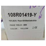 FACTORY SEALED - LeciRoba 6510 6515 Remanfactured Drum Unit Replacement for Xerox 108R01419 for Xerox Phaser 6510 WorkCentre 6515 (Yellow, 1 Pack)