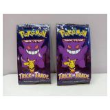 FACTORY SEALED - 2 Pack- Pokemon 2023 Trick or Trade Gengar & Pikachu | Mini Booster Pack