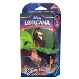 FACTORY SEALED - Ravensburger Disney Lorcana TCG: Shimmering Skies - Emerald & Steel Single-Player Starter Deck | Engaging Gameplay | Over 200 Original Disney Artworks | Ideal for Ages 8+