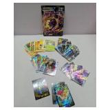 46 Piece Pokemon Cards, Set Includes 16 Classic, 8 V Star, 14 GX, 2 V, 1 EX, 4 V-Union, and 1 Big V-Union-UNAUTHENTICATED