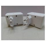 2 Pack European Travel Plug Adapter, International Power Plug Adapter with 3 Outlets 3 USB Charging Ports(1 USB C), Type C Plug Adapter Travel Essentials to Most Europe EU Spain Italy France Germany