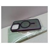 APPEARS NEW - Luxveer Purple iPhone 13 Pro 6.1 Magnetic Case