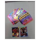 Soccer Card Lot- 16 2022-2023 World Cup Soccer Cards in Shimmering Colors and 2 Topps Match Attack Cards ( Mohamed Salah and Brahim Diaz)- UNAUTHENTICATED