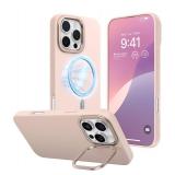 APPEARS NEW - TORRAS Love Series for iPhone 16 Pro Max Case, Liquid Silicone Rubber Gel Stand Case with Soft Microfiber Cloth Lining Cushion Compatible with Magsafe for iPhone 16 Pro Max Case 6.9 2024