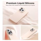 APPEARS NEW - TORRAS Love Series for iPhone 16 Pro Max Case, Liquid Silicone Rubber Gel Stand Case with Soft Microfiber Cloth Lining Cushion Compatible with Magsafe for iPhone 16 Pro Max Case 6.9 2024