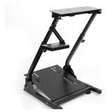 APPEARS NEW - Best brose Adjustable Racing Steering wheel Stand Shifter Mount Fit for Logitech G25, G27, G29, G920 Racing Simulator Cockpit Video Game Accessories, Shifter Wheel Pedals NOT Included  -