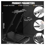 APPEARS NEW - Best brose Adjustable Racing Steering wheel Stand Shifter Mount Fit for Logitech G25, G27, G29, G920 Racing Simulator Cockpit Video Game Accessories, Shifter Wheel Pedals NOT Included  -