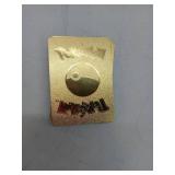 55 PCS Pokemon Gold Cards- VMAX GX EX Rare Foil Cards-Gold Metallic Finish Trading Cards-  UNAUTHENTICATED