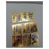 50 Piece Gold Pokemon Trading Cards Collection, Open Box-UNAUTHENTICATED