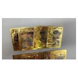 50 Piece Gold Pokemon Trading Cards Collection, Open Box-UNAUTHENTICATED