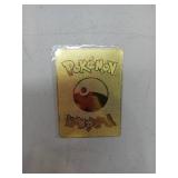 APPEARS NEW - 4 Piece Gold Metal Pokemon Cards-Arceus VMAX (Blue), Mewtwo GX, VMAX Venusaur, Charizard & Blastoise Tagteam, Charizard VMAX,  UNAUTHENTICATED