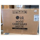 LG STUDIO - 36 inches - Convertible - Wall Range Hood - Stainless Steel Model LSHD3680ST