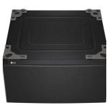 LG WDP6B 27 inch Black Steel Laundry Pedestal with Storage Drawer