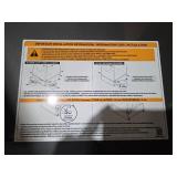 LG WDP6B 27 inch Black Steel Laundry Pedestal with Storage Drawer