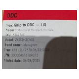 Minimalist Handle Kit for Select Monogram Side-by-Side Refrigerators - Silver Model ZKSS2H2CNSS