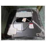 LG - SideKick 1.0 Cu. Ft. High-Efficiency Smart Top Load Pedestal Washer - Black Steel WD300CB