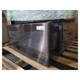 LG - SideKick 1.0 Cu. Ft. High-Efficiency Smart Top Load Pedestal Washer - Black Steel WD300CB