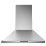 Zephyr - 36 inches - Convertible - Wall Range Hood - Stainless Steel Model ZVE-E36DS