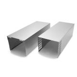 Unbranded - Wall Hood Chimney Extension Kit - Stainless Steel Model EXTKIT12HS0