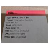 10ft Ceiling Duct Cover Kit for Select GE Range Hoods - Black Slate Model UXDC53FJDS