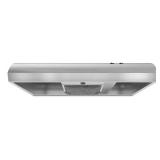 Whirlpool - 30 inches - Recirculating - Under cabinet Range Hood - Stainless Steel Model UXT4030ADS