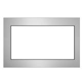 GE - 27in Built-In Microwave Trim Kit - Stainless Steel Model Number JX7227SLSS