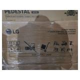 LG - 29in Laundry Pedestal With Storage Drawer - Black Steel Model WDP5B