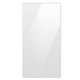 Samsung - Bespoke 4-Door French Door Refrigerator Panel - Top Panel - White Glass Model RA-F18DU412/AA
