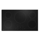 GE Profile - 36in Electric Built In Cooktop - Black Model PHP7036DTBB