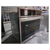 LG - 30in Smart Built-In Single Electric Convection Wall Oven with Air Fry - Stainless Steel Model WSEP4723F