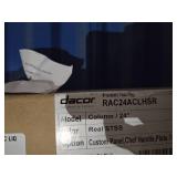 Dacor - Transitional Style Panel Kit for 24in Refrigerator or Freezer Column, Left - Silver Stainless Steel Model RAC24ACLHSR