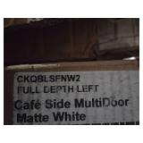 GE - Left Side Panel for Full Depth CafÃ© Refrigerator CFE28TP4MW2 - Matte White