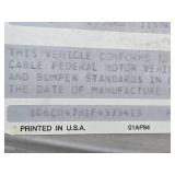 1985 Cadillac Deville Coupe