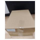 Hoteam 6 Pcs Gold Acrylic Sign Holders, 8.5 x 11 Inch Gold Picture Frames Clear Wedding Table Numbers Double Sided Acrylic Holders for Wedding Restaurant Table Number Photos Menu Cards Art