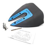 Hydrofoil Stabilizer for 8 to 40 HP Boat Outboard Motor and Sterndrive Engines Whale Tail, Blue