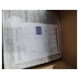 Veken 10\" Luxurious All Metal Rain Shower Head with Handheld Spray Combo, High Pressure Rainfall Square Shower Heads with Extension Arm, Wide Dual Showerhead, Bathroom Accessories, Matte Black - Reta