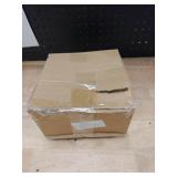 Dunkive 2 Pack Clip On Lamp Shade, Light Cover for A Type Bulb, 8\" DIA x 4 1/4\" Height Lamp Cover for Deco Exposed Bare Bulb Fixture, Acrylic Dome Clip on Standard Shades for Home Bathroom Office