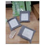 CLEVAST Bamboo Charcoal Air Purifying Bags (Large, 3Ã200g), Removes Odors and Moisture, Nature Fresh Air Purifier Bags, Odor Eliminator for Home, Car, Pets, Bathroom, Basement