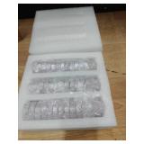 2 Inch Pink Terracotta Pots Pack of 72 - Mini Clay Pot with Drainage Hole for Tiny Cactus Herb lithop, Small Succulent Planter Nursery Plant Pot for Windowsill, Cactus Plant, Crafts, Wedding Favors